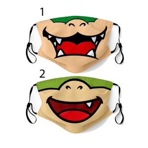 Face Mask Made in USA Adult & Youth Filter Pocket Nose Wire Washable Breathable Elastic Ear Loop Birthday Anniversary Gift Halloween Cosplay