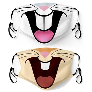 Gesichtsmaske Made in USA Erwachsene & Jugend Filter Tasche Nase Draht waschbar atmungsaktiv elastisch Ohrschlaufe Geburtstag Jahrestag Geschenk Halloween Cosplay