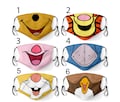 Face Mask Made in USA Adult & Youth Filter Pocket Nose Wire Washable Breathable Elastic Ear Loop Birthday Anniversary Gift Halloween Cosplay