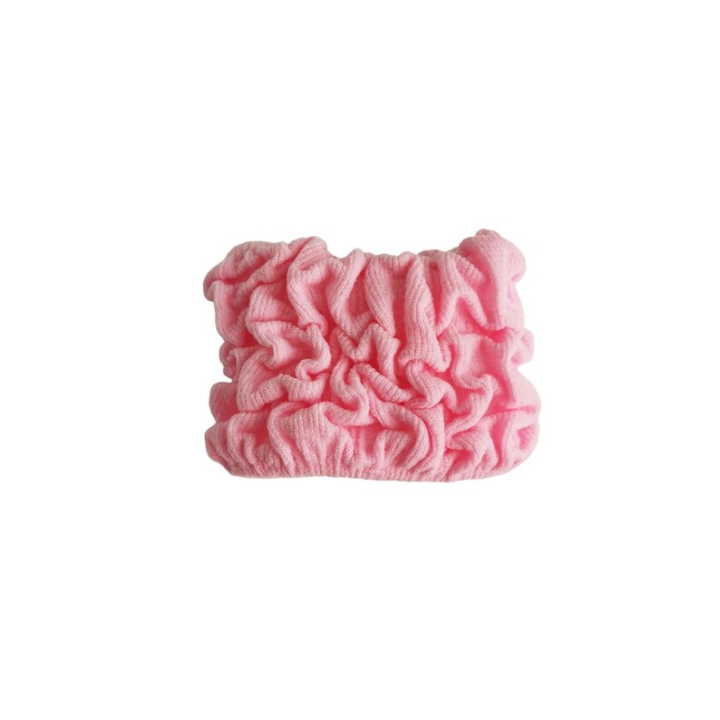Hair Bun Ties Hairband Headband for Thick Long and Curly Hair Seamless Cotton Stretch Pontail Holders Heavy