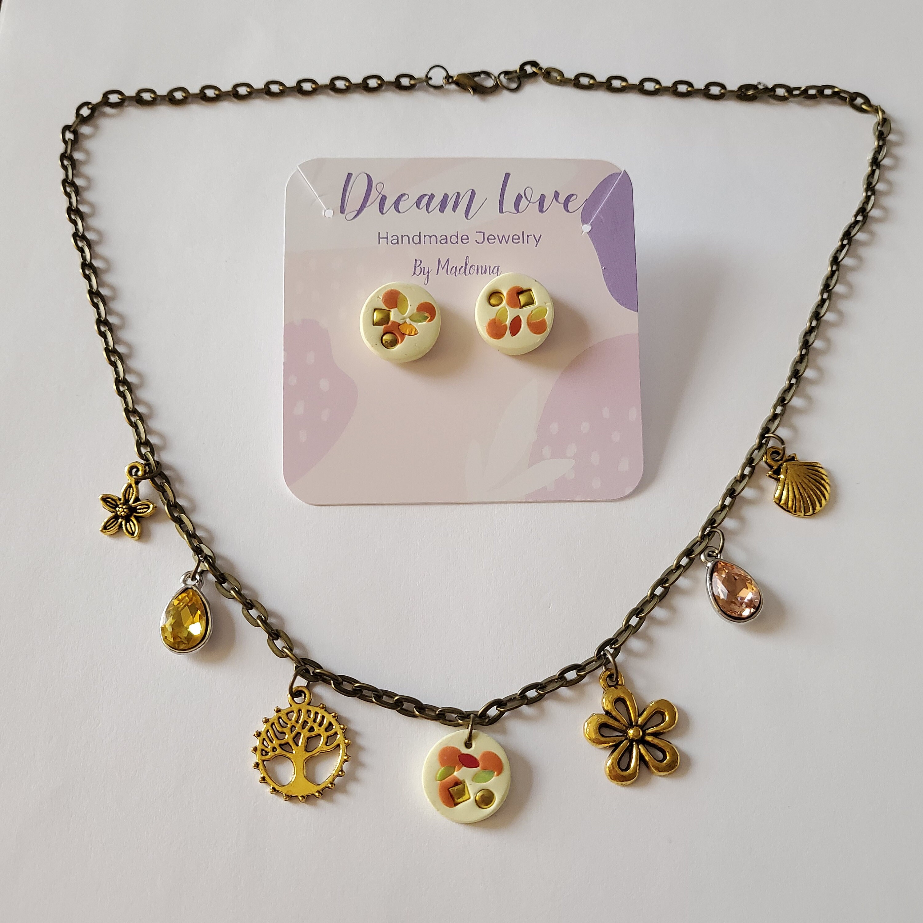 Jewelry Set Polymer Clay Necklace&earring polymer Clay Etsy UK