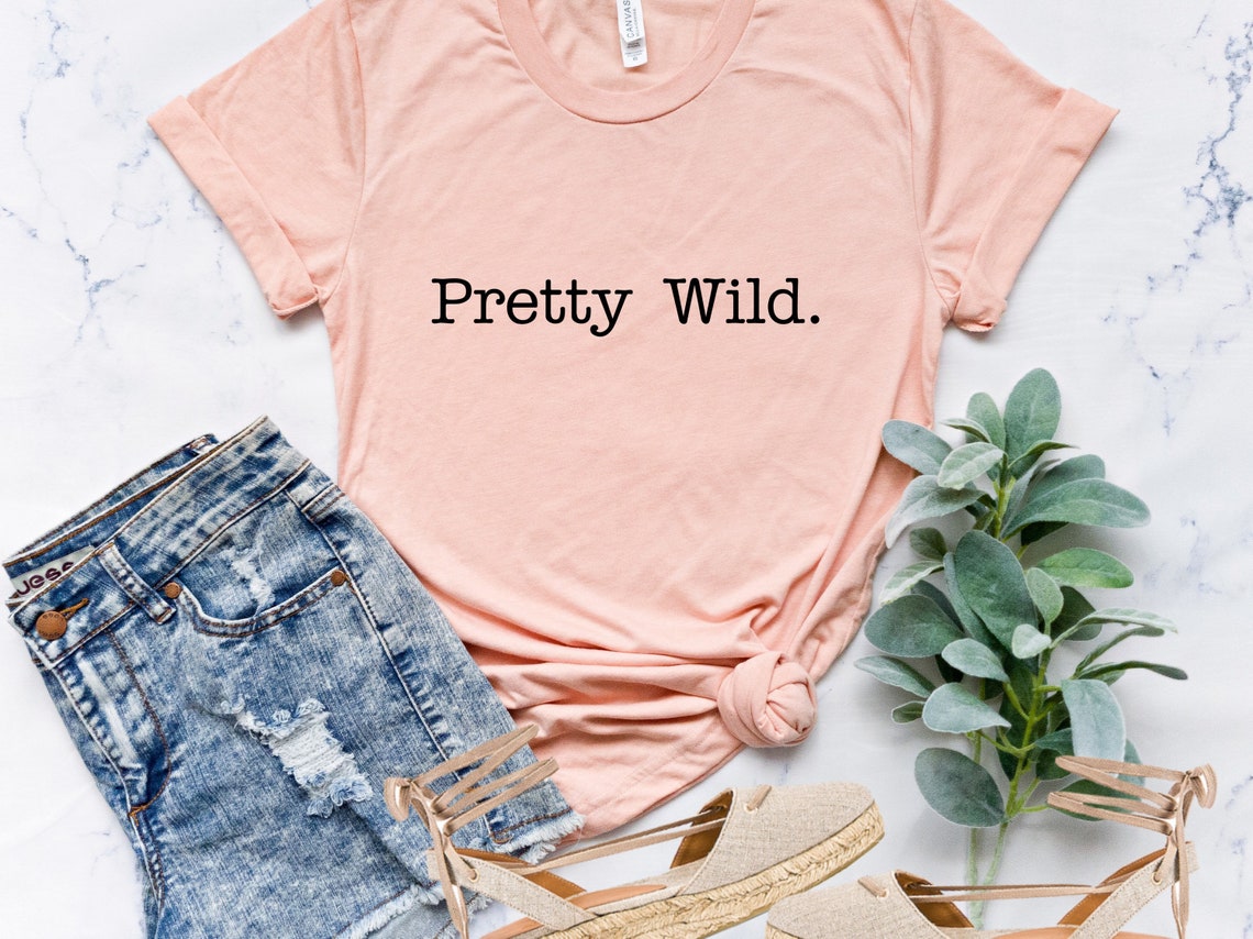 Pretty wild feminist shirt feminist Tee Vintage shirt Etsy