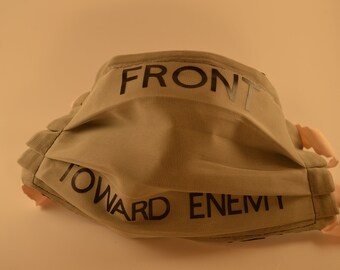 Thin Front toward enemy mask / Asthma and claustrophobia friendly