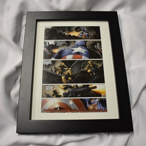 Captain America: Smile - framed art