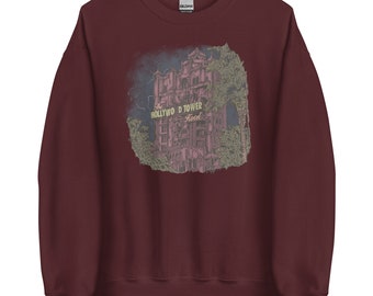 Tower of Terror Sweatshirt | Disney World's Hollywood Studios Sweater | Disney Rides, Disney Inspired