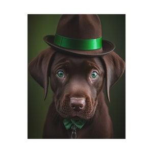 Printable Chocolate Labrador Retriever, Lab Dog Art, Labrador Nursery Decor, Dog Lover Gift, dog Art, Digital Download, gift for her,lab dog
