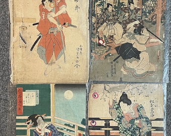 日本の浮世絵、木版画、鳥居清長 - Etsy 日本