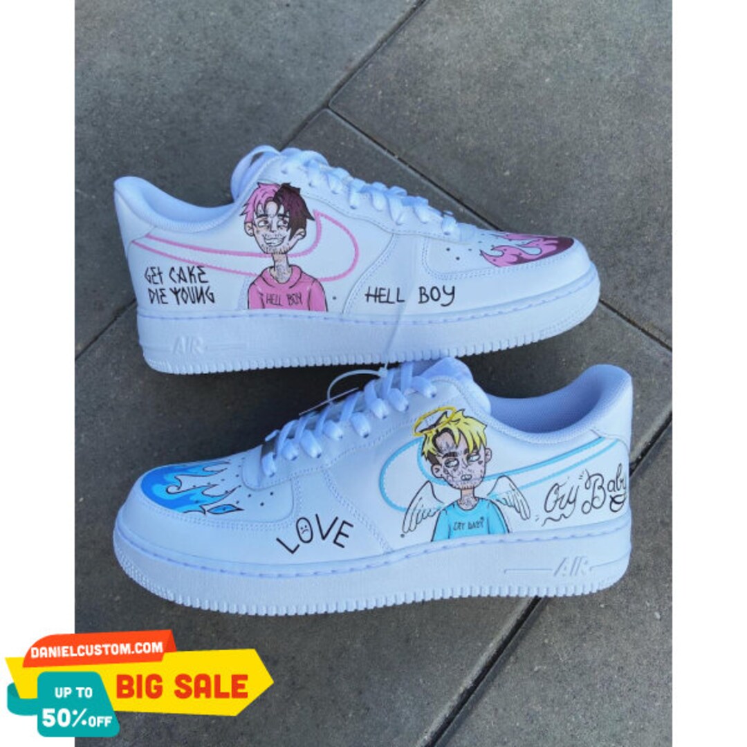 lil peep air forces