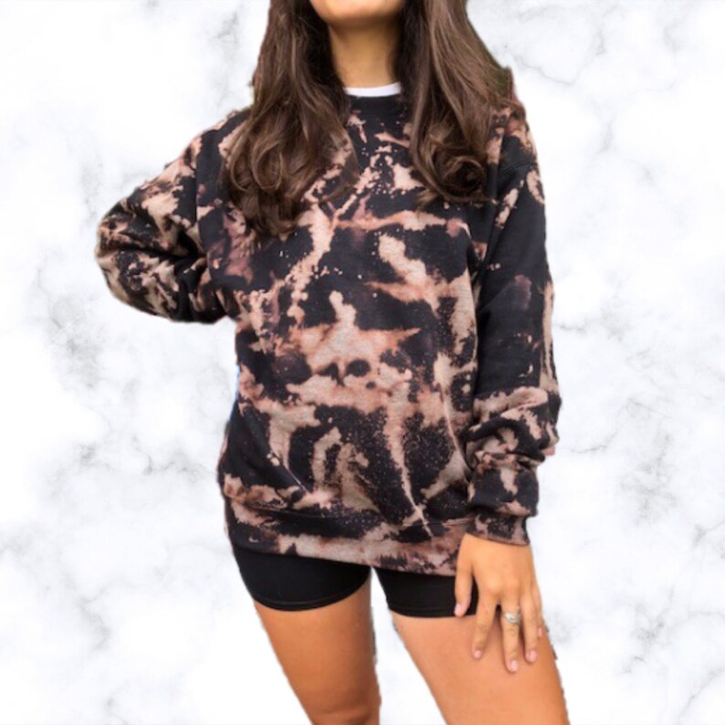 fall bleached sweatshirt