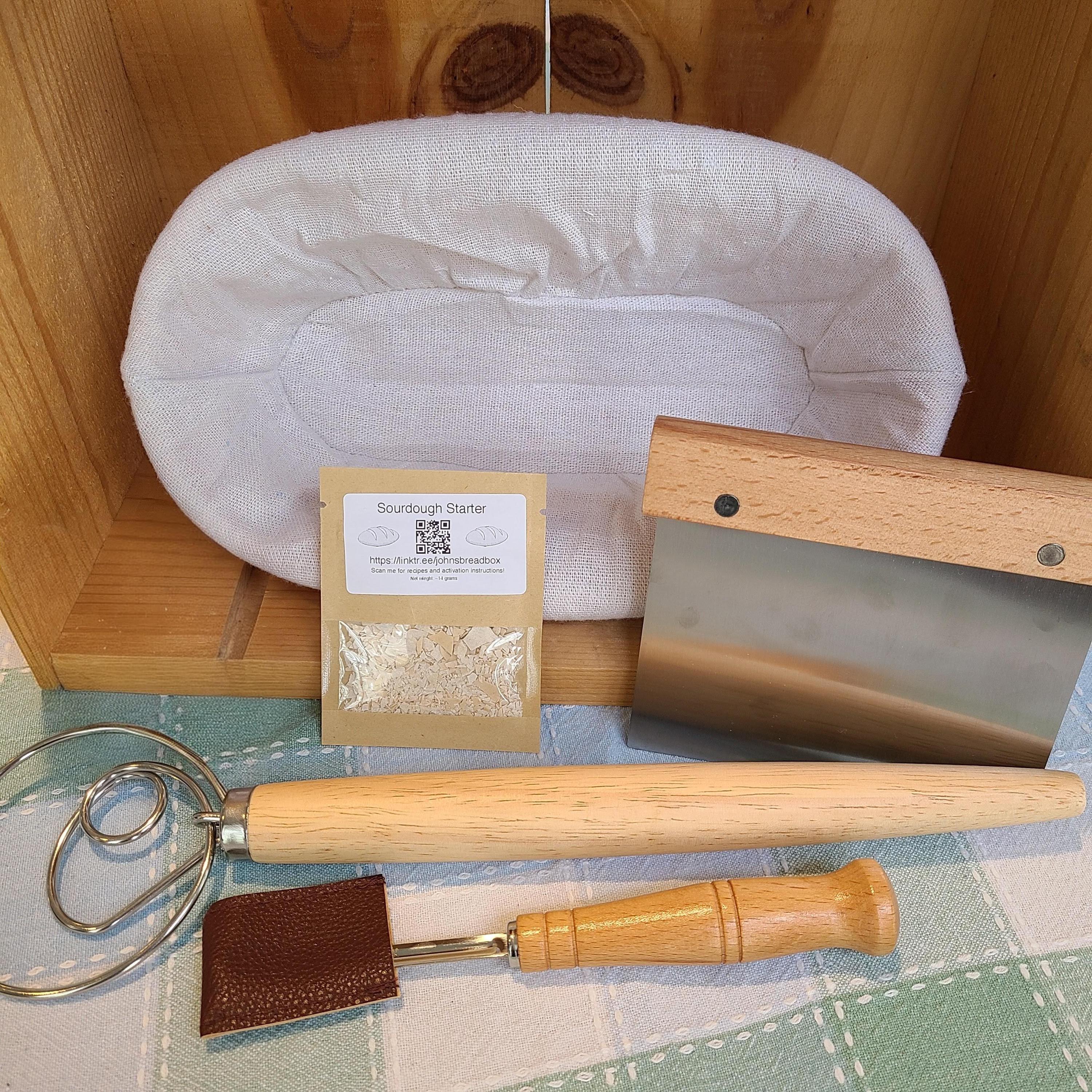 Kit De Démarrage Pour Pain Au Levain Avec Thermomètre Et Couvercle Pour Bocaux De 75 A 10 Cm~p182317523