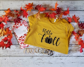 Hello Fall tee