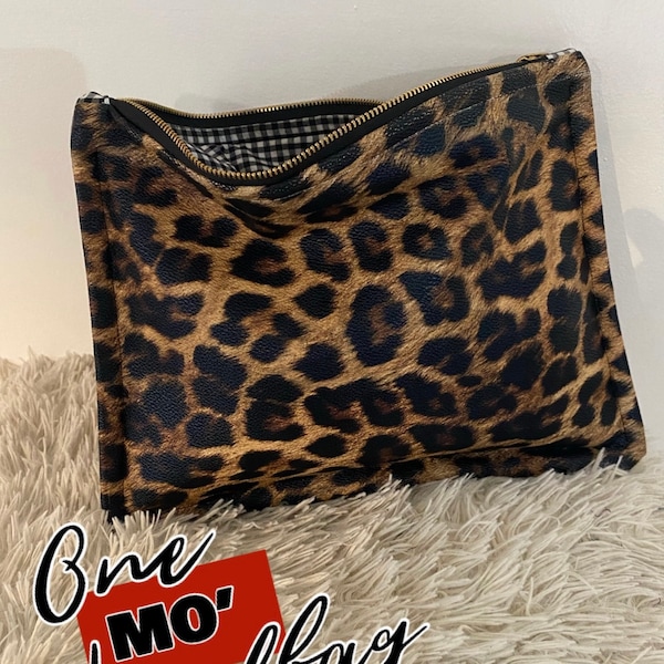 Leopard Clutch Etsy