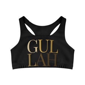 Melanin Seamless Sports Bra (AOP)