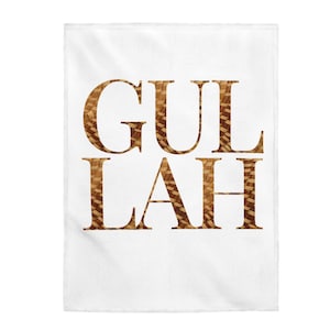 Sweetgrass Gullah Velveteen Plush Blanket