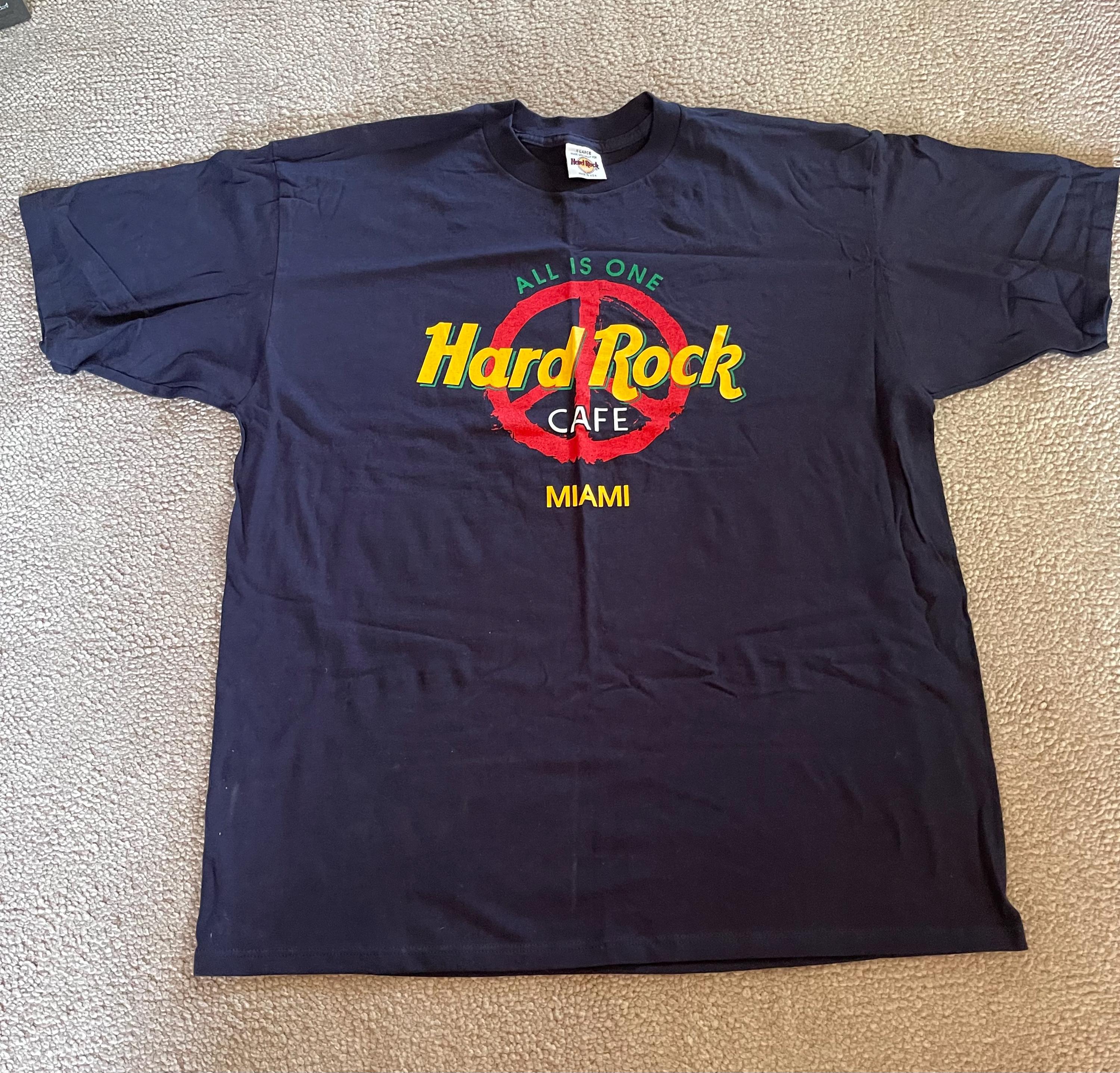 Vintage New Miami Hard Rock Cafe Men