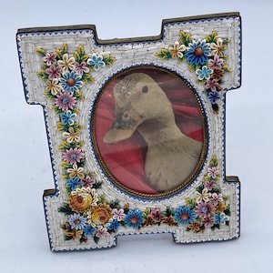 Vintage Italian Millefiori (Micro Mosaic) Frame