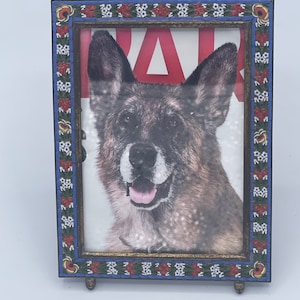 Vintage Italian Mosaic Picture Frame