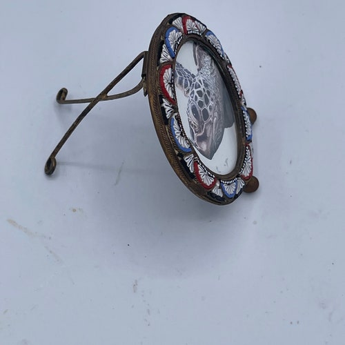 Vintage Italian shops Millefiori (Mosaic) Picture Frame