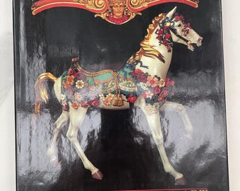 Vintage Painted Ponies author signed Carousel Book
