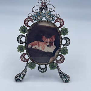 Vintage Millefiori Italian  Picture Frame (micromosaic)
