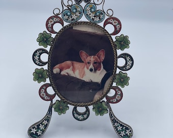 Vintage Millefiori Italian  Picture Frame (micromosaic)