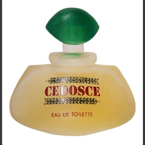 Vintage CEDOSCE Eau de Toilette Mini Perfume ca 1992