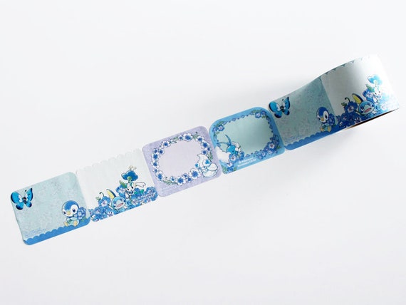 Pokemon Center Baby Blue Eyes Sticky Notes Roll Nintendo Japan Etsy Sweden