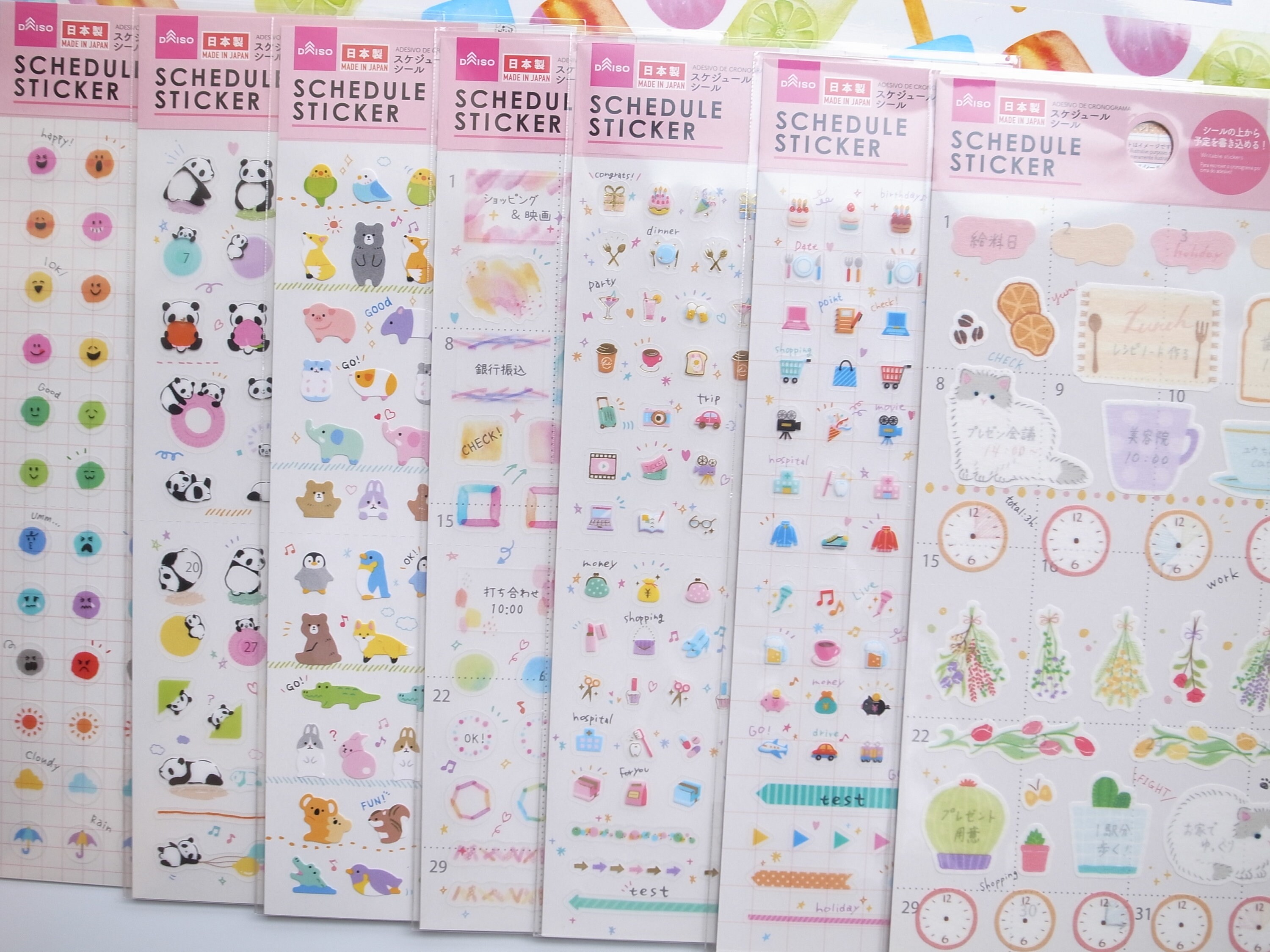 Japan Shop Hobonichi Stickers - Etsy