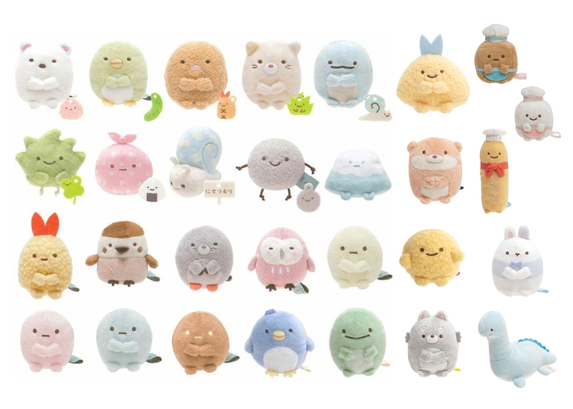 sumikko gurashi plush mini