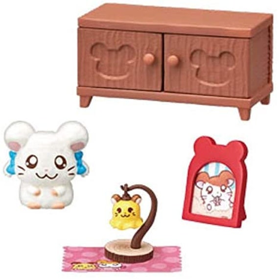 Hamtaro Es Room Mini Figur 1 Blind Box Authentische Re Ment Etsy