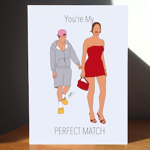 Hailey & Justin Bieber Greeting card