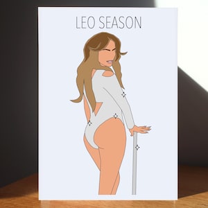 Jennifer Lopez LEO Card