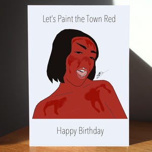 Doja Katze PAINT TOWN RED Karte