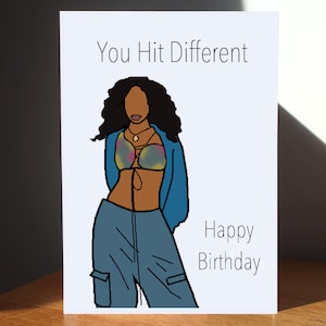 Carta SZA HIT DIFFERENT