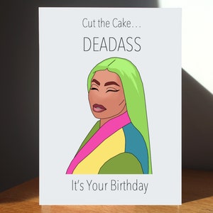 Carta meme Blac Chyna DEADASS