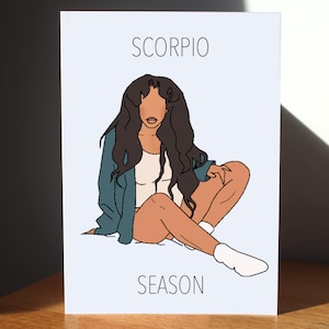 SZA SCORPIO SEASON Card