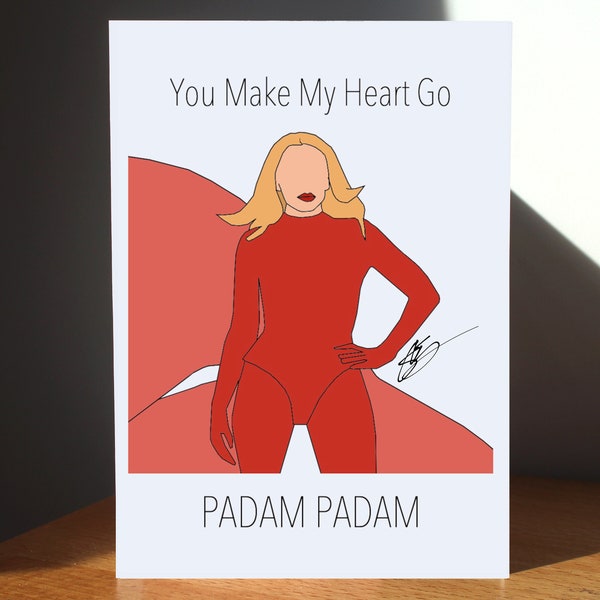 Kylie Minogue PADAM Card