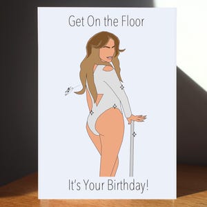 Jennifer Lopez ON THE FLOOR-kaart