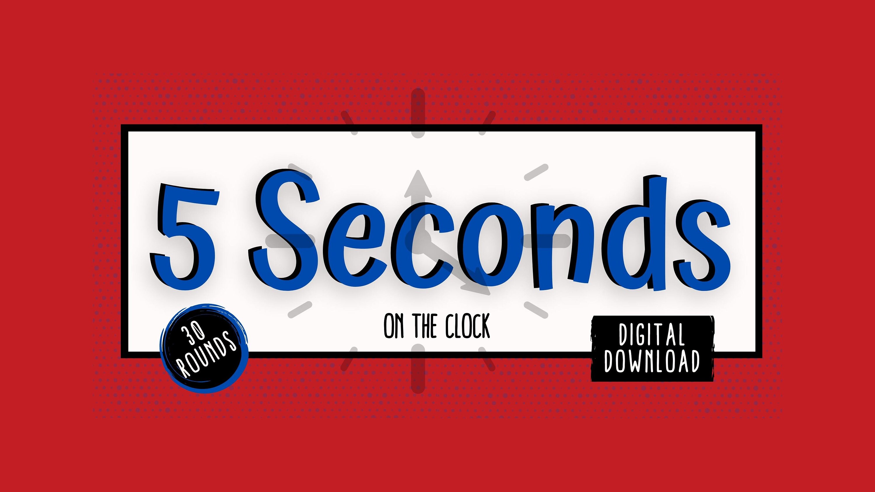 Virtual 5 Second Rule Game Powerpoint Game Family Game Etsy