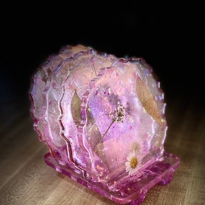 Resin coaster