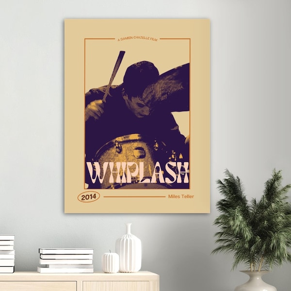 Miles Teller Whiplash Poster / Movie Poster / Miles Teller Poster / Whiplash Movie / Movie Gift