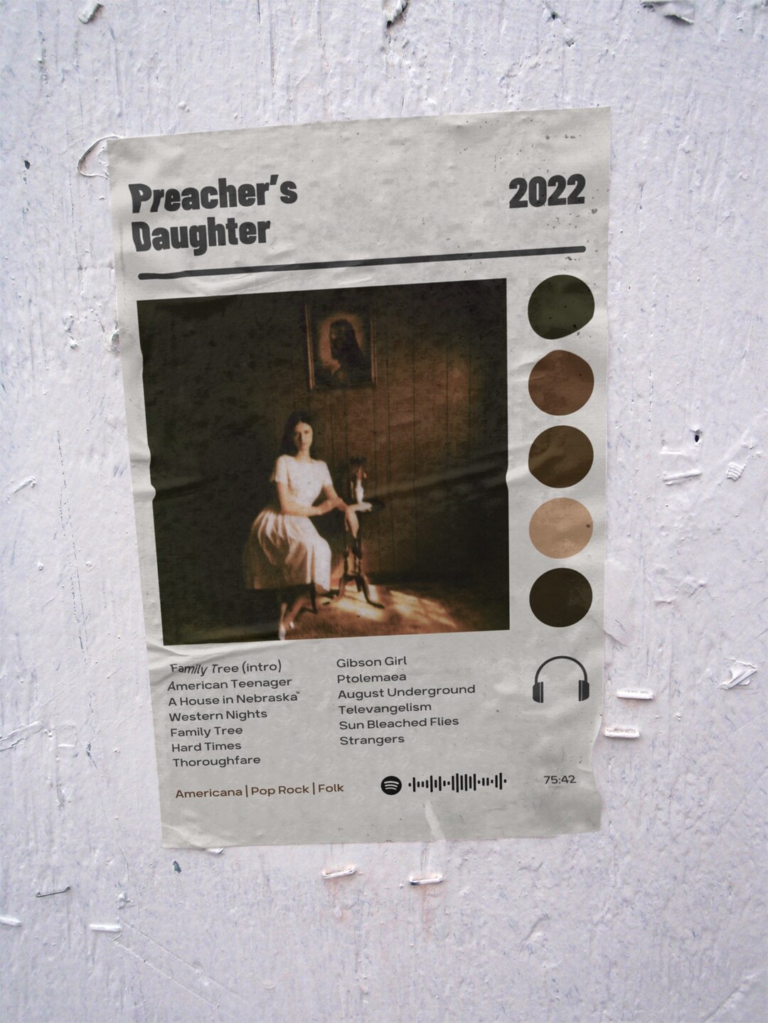Ethel Cain Preachers Daughter Album Poster / Album Print / Album Poster