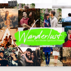 10 Wanderlust Lightroom Presets Lightroom Mobile Presets Lightroom Desktop  Presets Instagram Presets Lightroom Presets