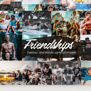 15 Friendships Lightroom Presets Lightroom Mobile Presets Influencer presets Instagram presets Blogger Presets Lifestyle preset