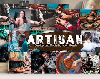 20 Artisan Lightroom Presets Lightroom Mobile Presets Influencer presets Instagram presets Blogger Presets Lifestyle preset