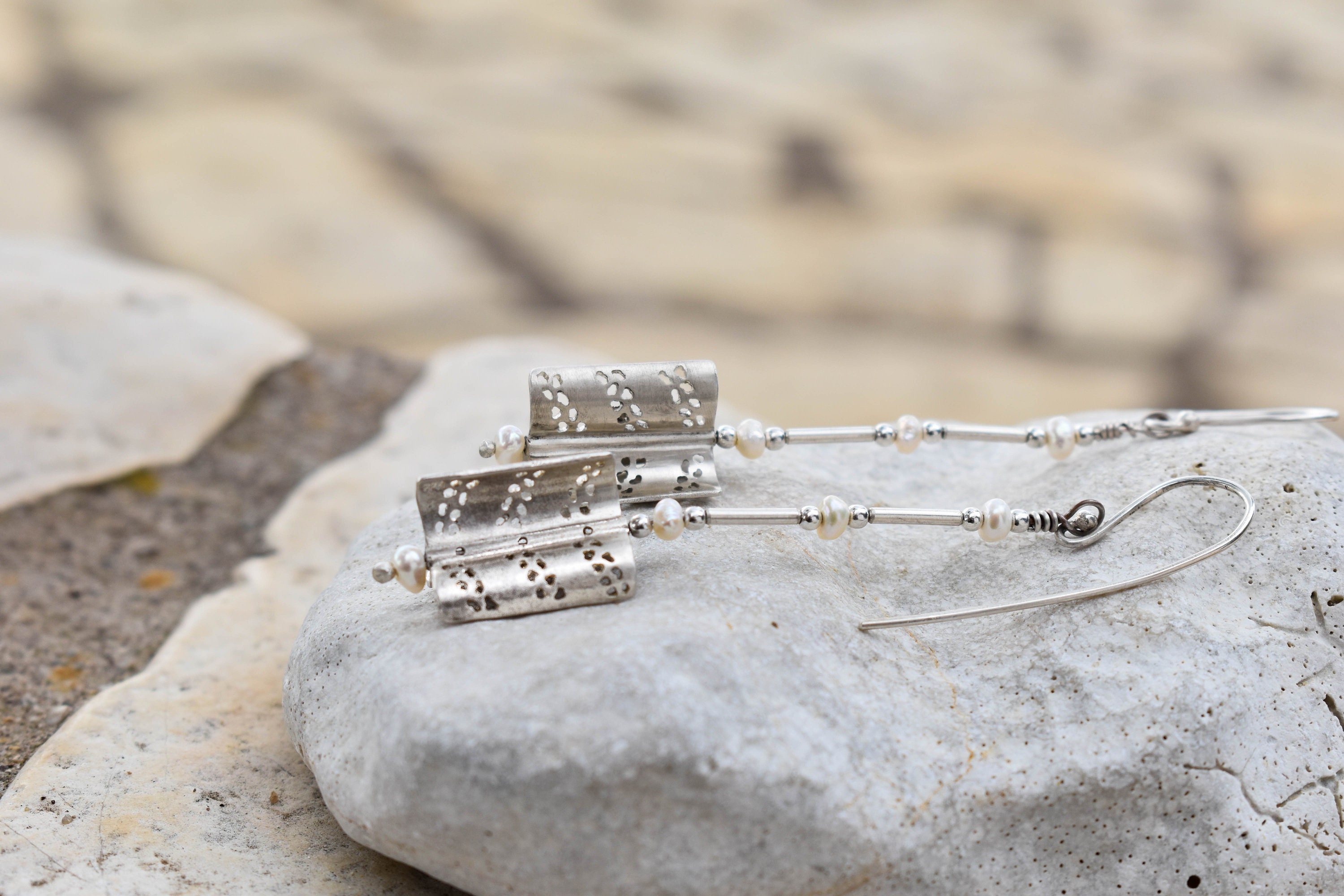 Orecchini Pendenti Argento Orecchini A Forma Di Farfalla Di - Foto 9