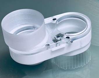 Customizable CNC Router Dust Boot: Clear Plexiglass, Magnetic Base