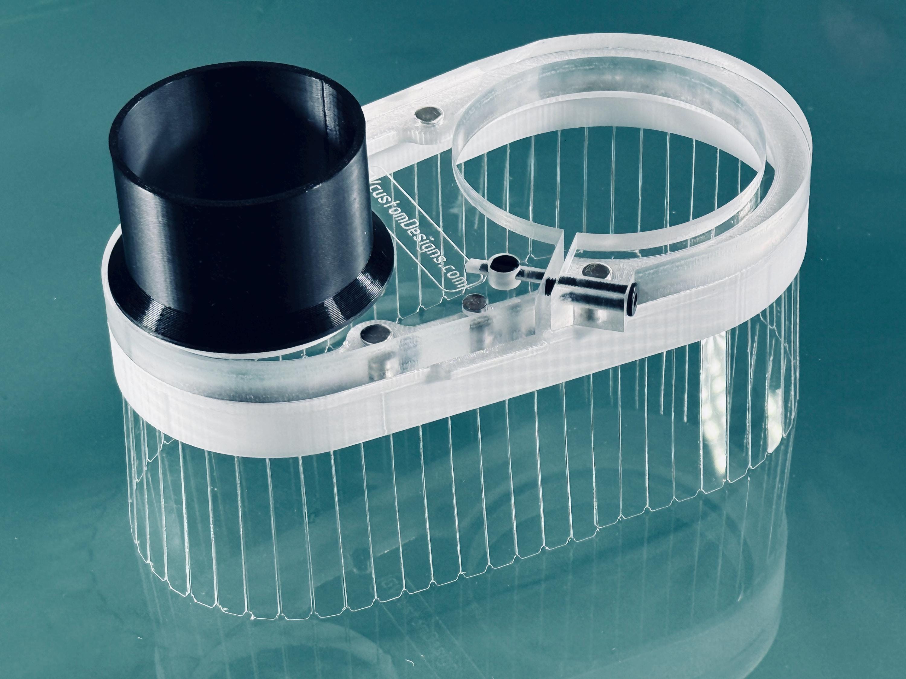 Magnetic Split Shell Onefinity CNC Dust Boot, Magnetic Split Base, Clear Plexiglass - Etsy
