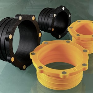 Magnetic Quick Disconnect Set for Dust Collector - Clamps Free, (One Set) - GVcustomDesigns