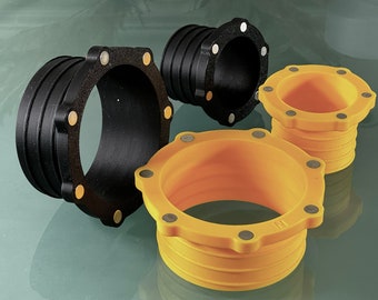 Magnetic Quick Disconnect Set for Dust Collector - Clamps Free, (One Set) - GVcustomDesigns